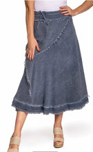 Load image into Gallery viewer, Linen Wrap Skirt
