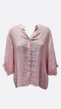 Load image into Gallery viewer, Linen shirt Pink,White,Khaki
